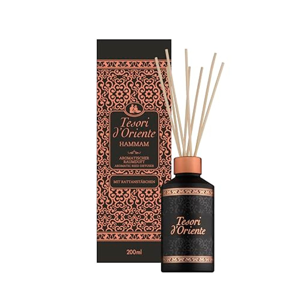 Tesori d'Oriente Geurstokjes Hammam 200 ml – Tesori d'Oriente