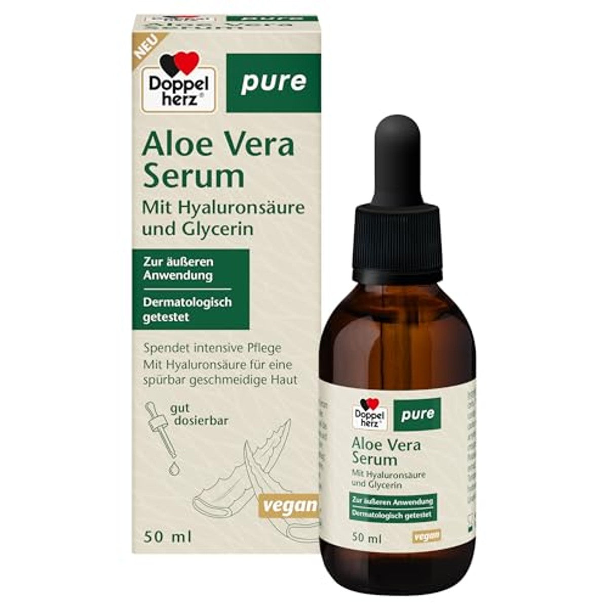Doppelherz pure Aloe Vera Serum – Doppelherz