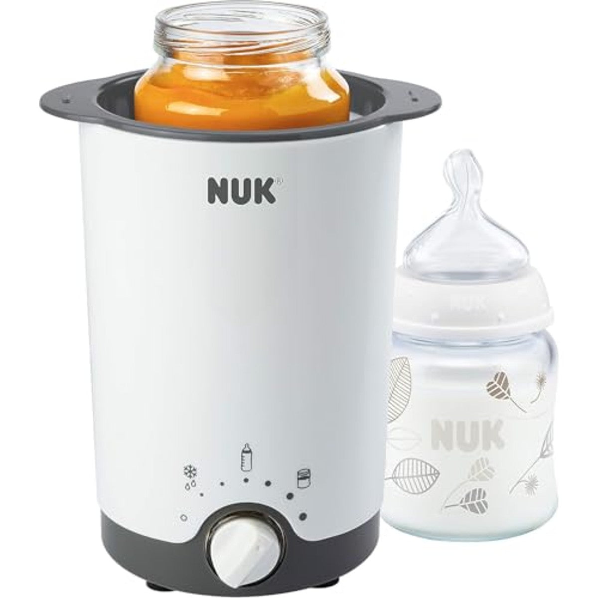 NUK Thermo 3-in-1 flessenwarmer + portioneerder 3 stuks – NUK