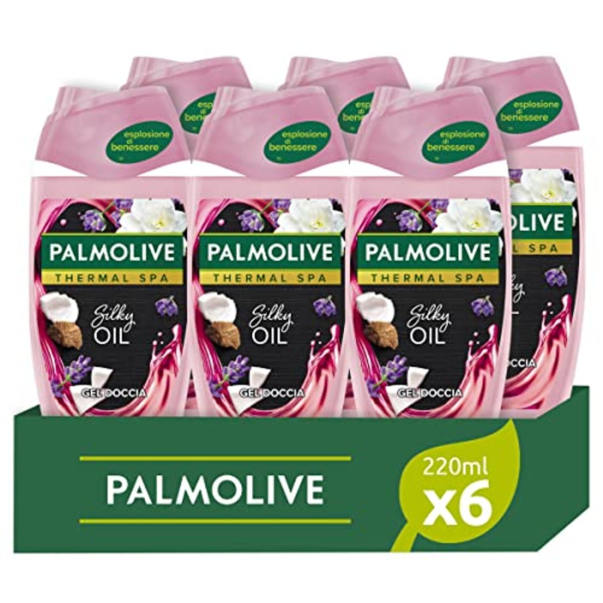 Palmolive Thermal Spa Silky Oil Douchegel 220 ml (6 stuks) – Palmolive