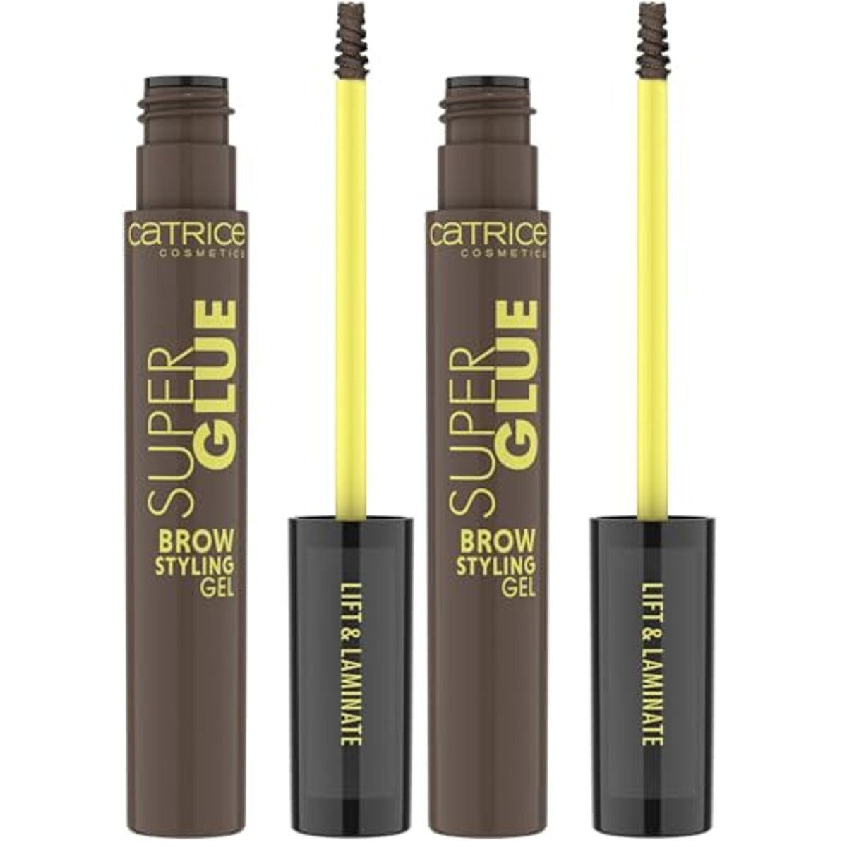 Catrice Cosmetics Super Glue Brow Styling Gel nr. 030 bruin 2 stuks - 6-pack