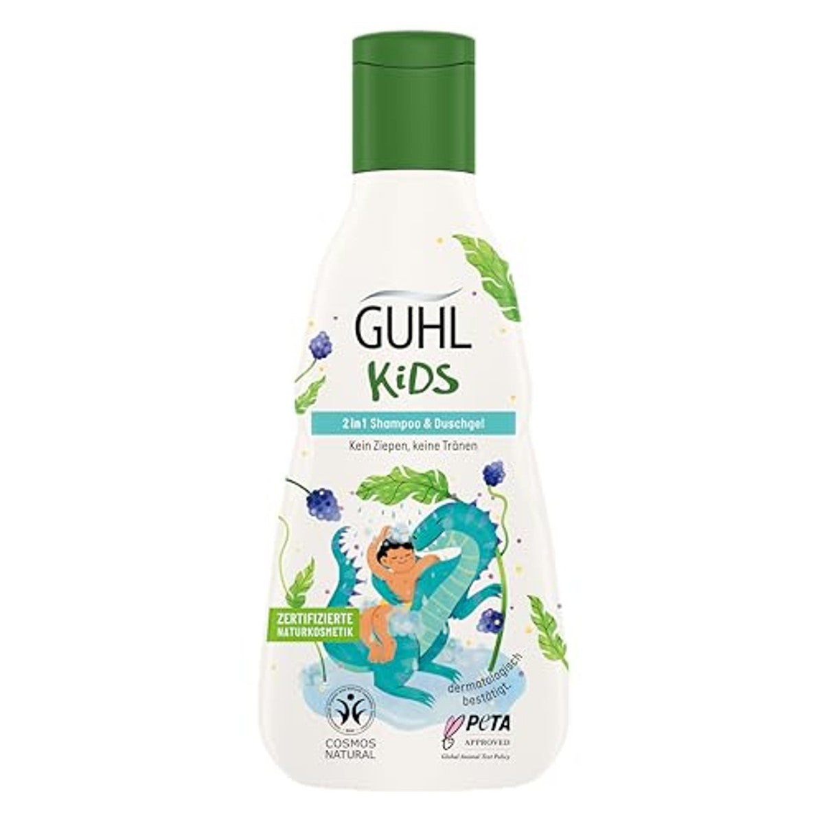 Guhl Kids 2 in 1 Shampoo & Douchegel 6 x 250 ml - Voordeelverpakking