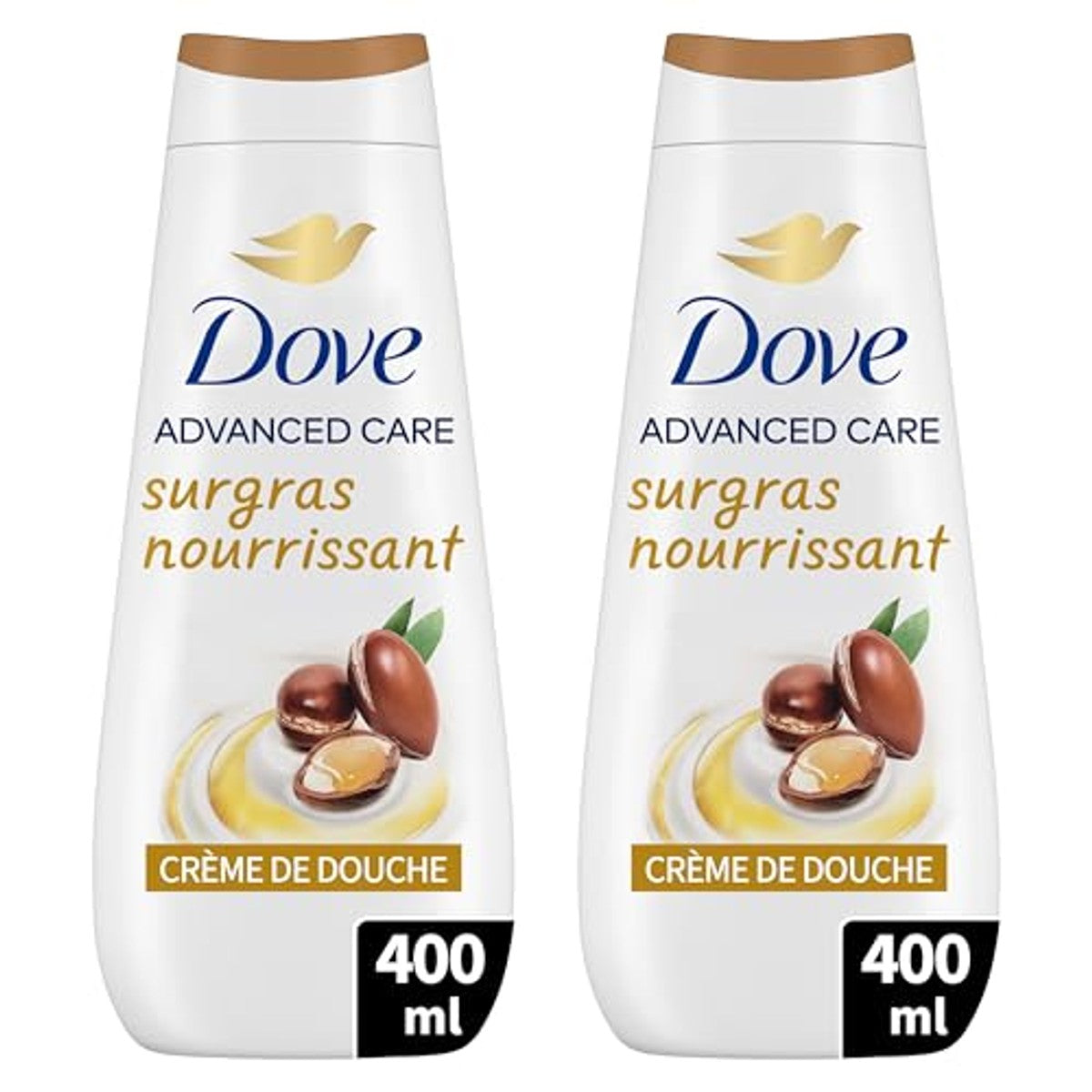 Dove Advanced Care douchecrème arganolie 2 x 400 ml – Dove