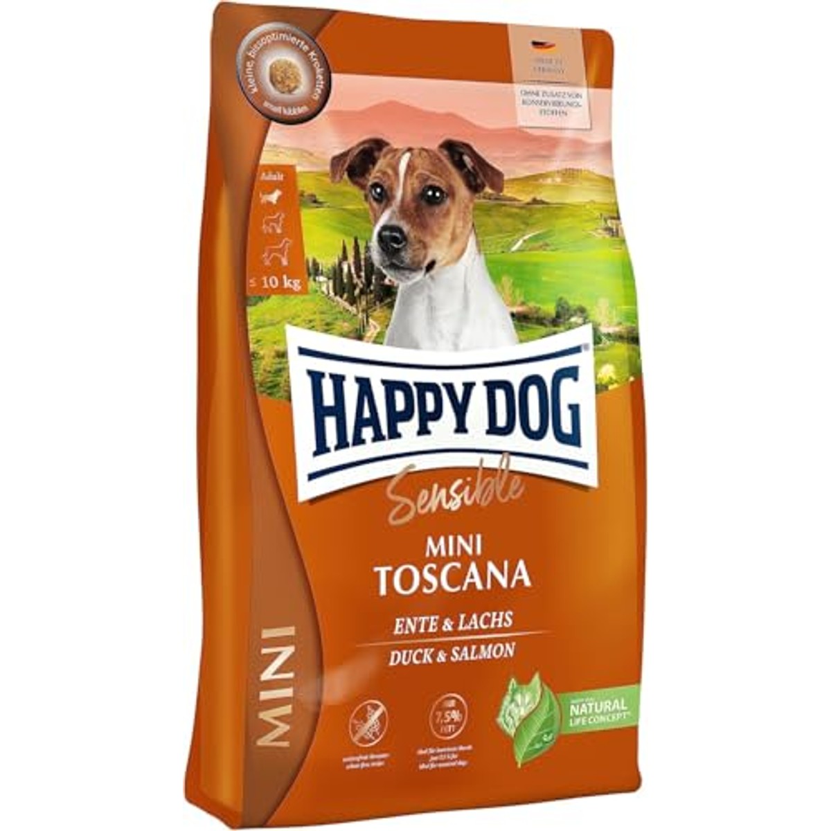 Happy Dog Gevoelige Mini Toscana 800 g – Happy Dog