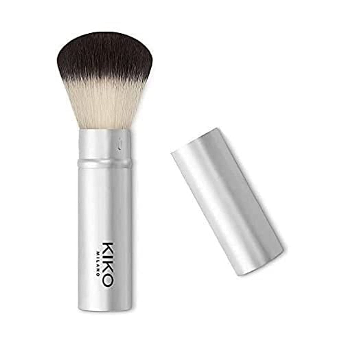 KIKO Milano Smart Allover Powder Brush 104 | intrekbare kwast voor gezichtspoeder, synthetische borstelharen – Kiko Milano