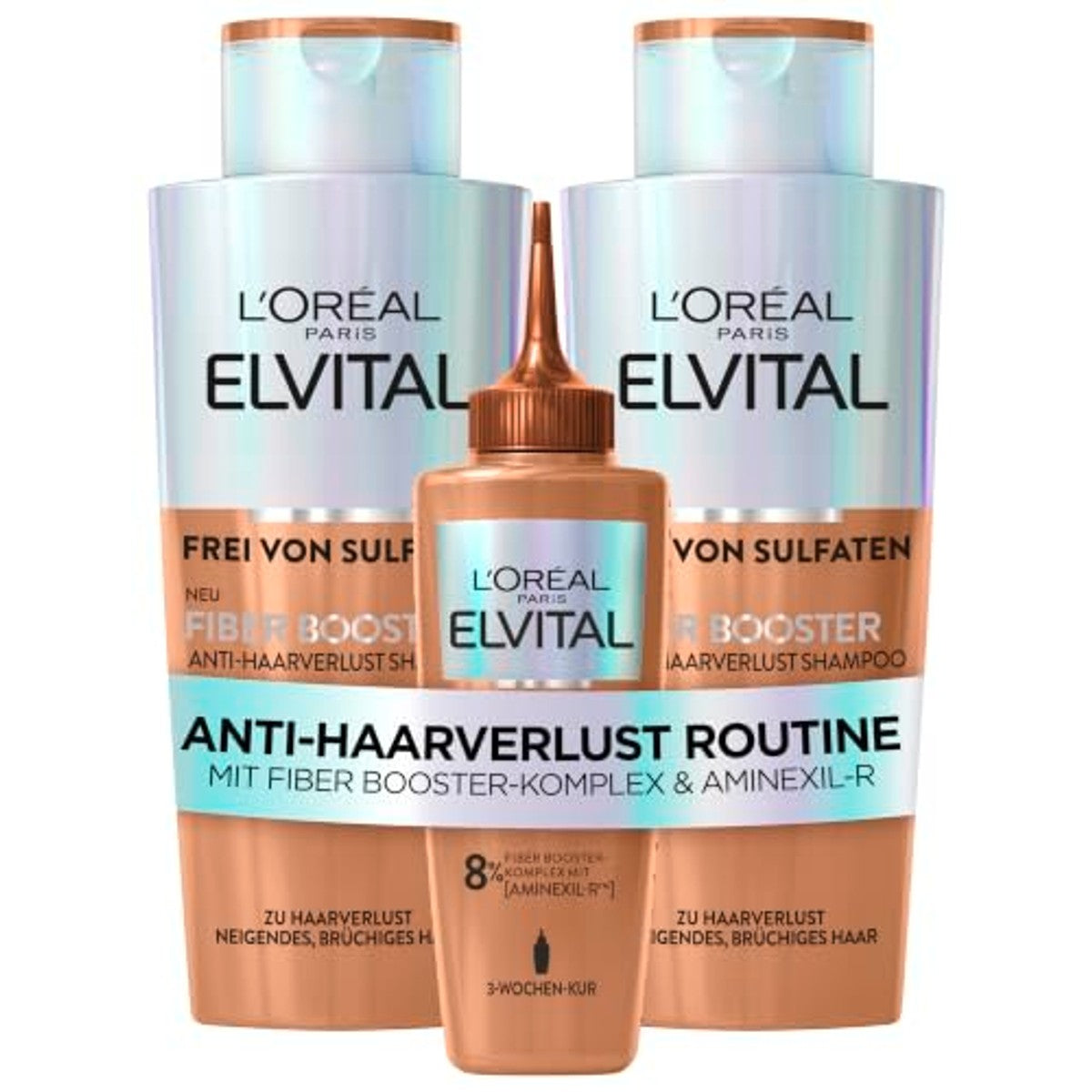 L'Oreal Paris Fiber Booster Set 2 x 200 ml + 102 ml – L'Oreal Paris