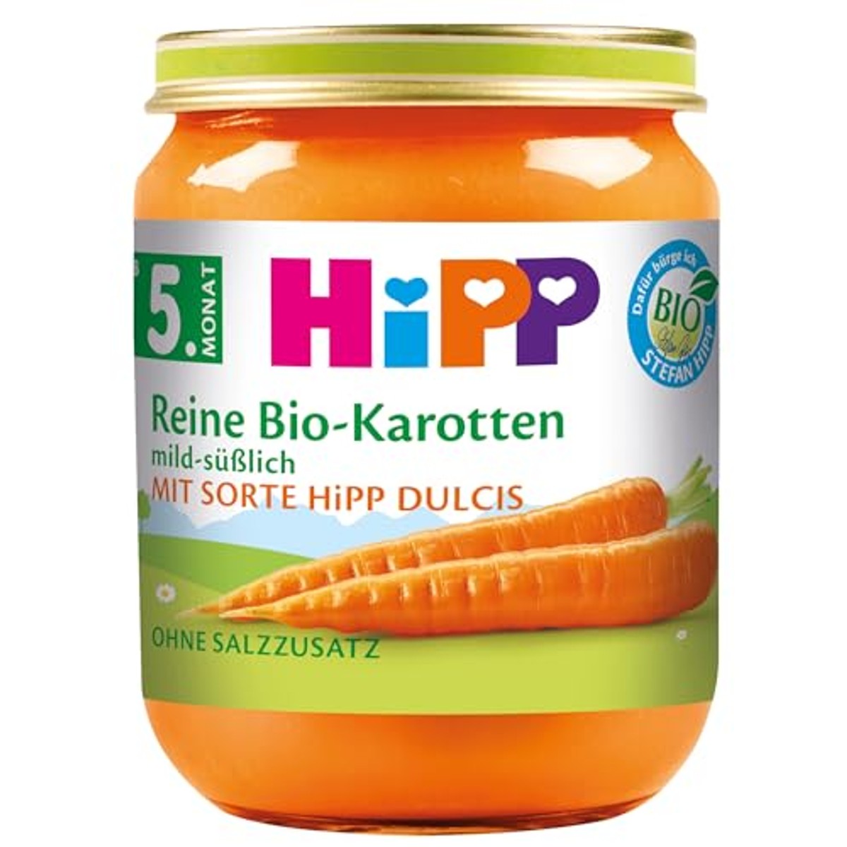 HiPP Pure biologische wortelen Dulcis 6 x 125 g – foto 2