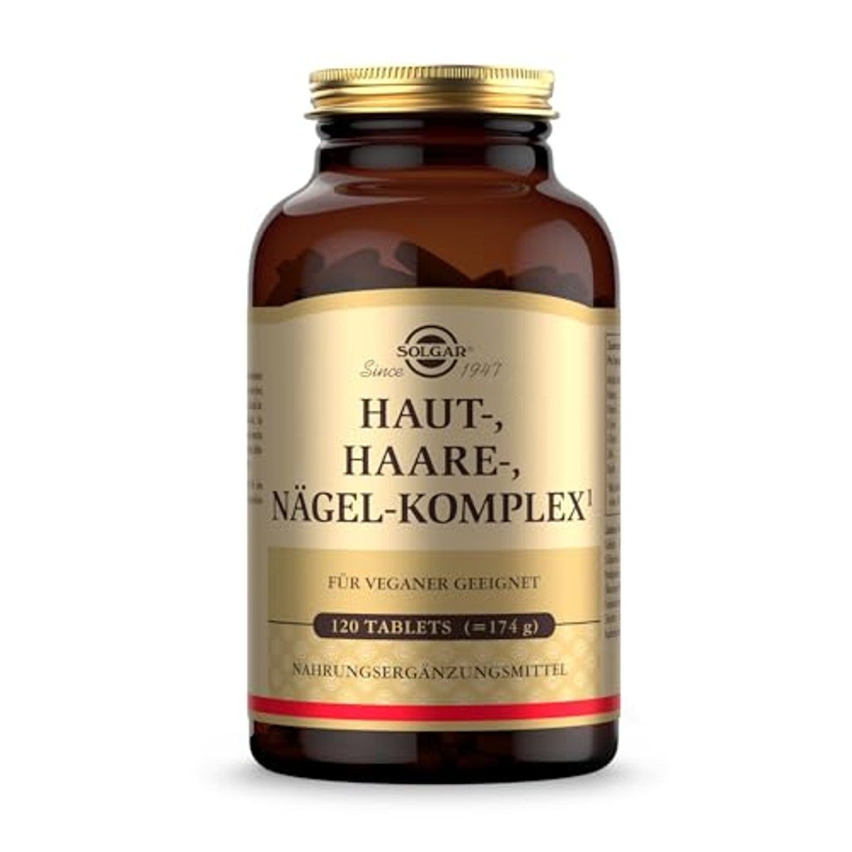 Solgar Complex voor Huid, Haar en Nagels met MSM 120 Tabletten - 6-pack