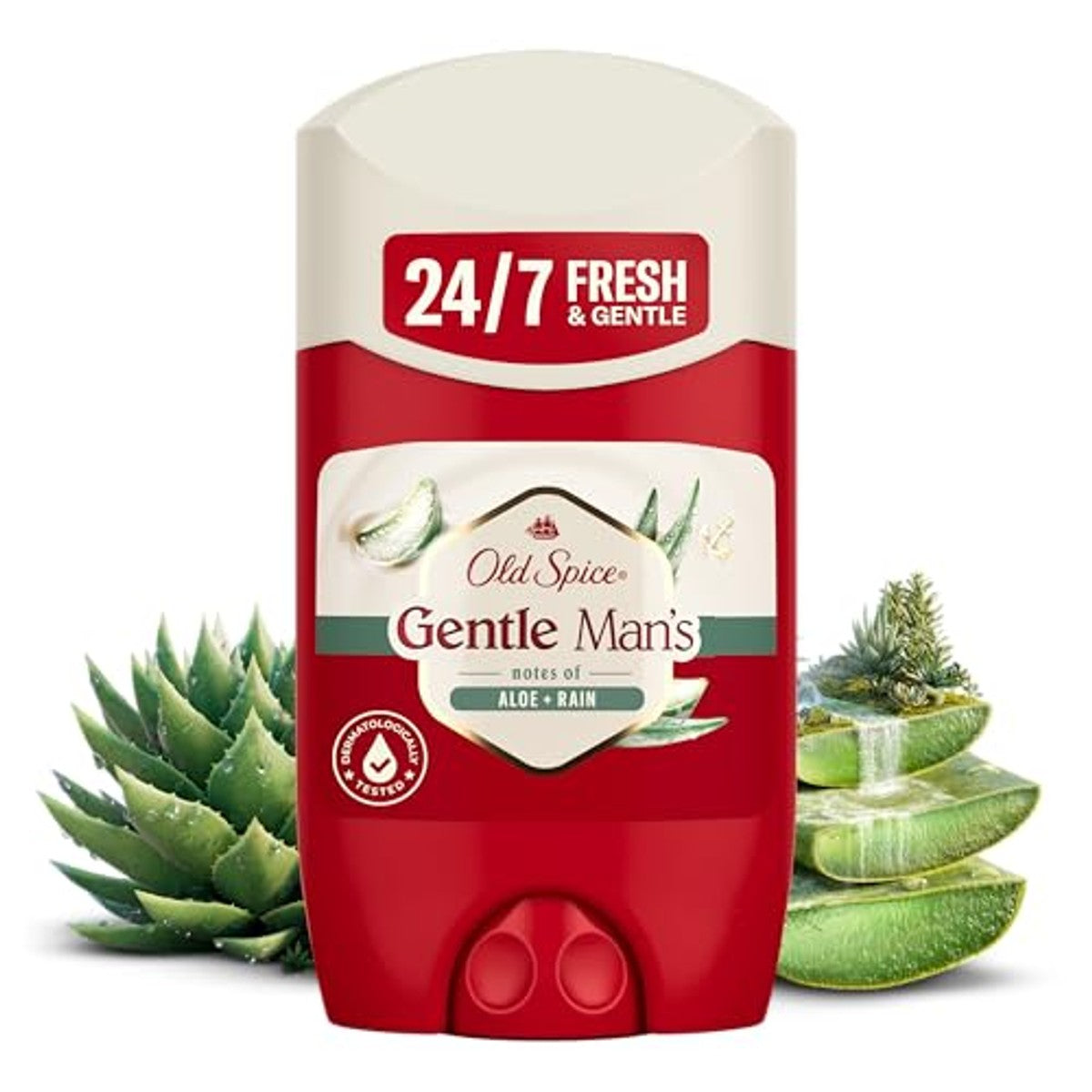 Old Spice Gentle Man's Aloë + Rain Deostick 6 x 50 ml - Voordeelverpakking