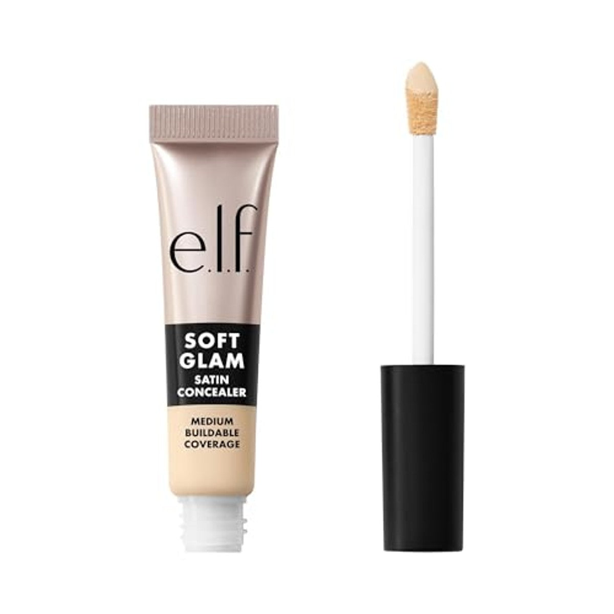 e.l.f. Soft Glam satijnen concealer, gemiddelde dekking voor onzuiverheden en ogen, slijt niet, langdurig, veganistisch en dierproefvrij, 11 fair neutraal – e.l.f.