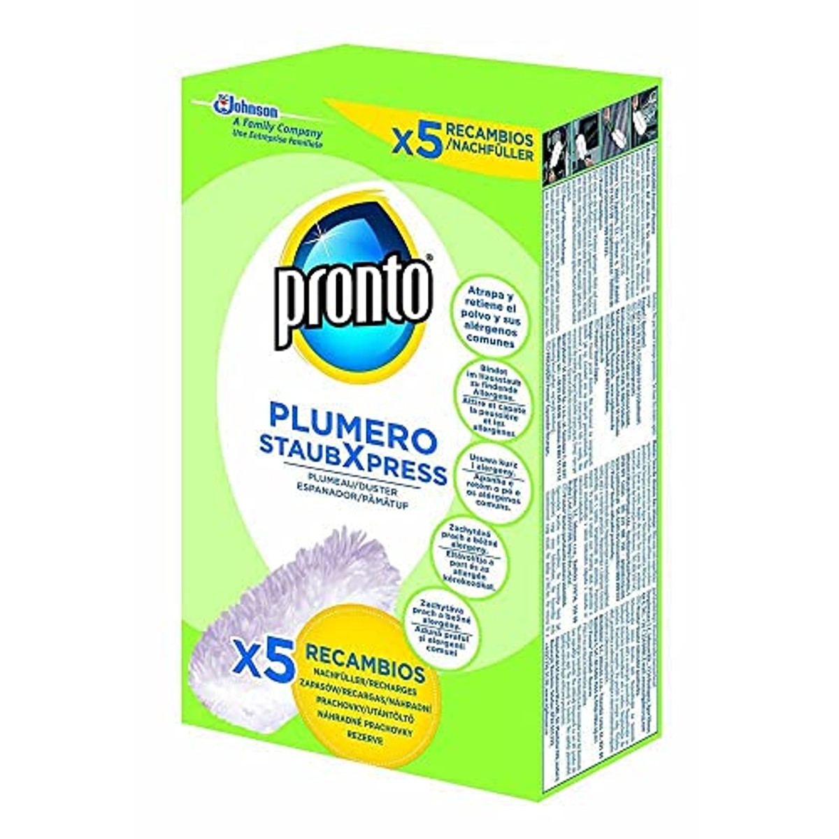 Pronto StaubXpress Navulling 5 navullingen - 3-pack