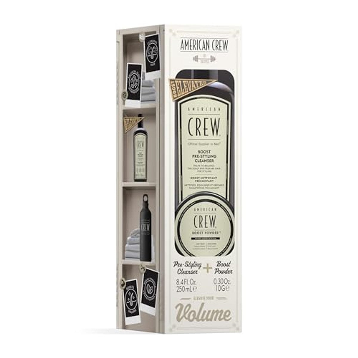 American Crew Boost Duo Set Pre-Styling Cleanser 250 ml + Boost Powder 10 g
