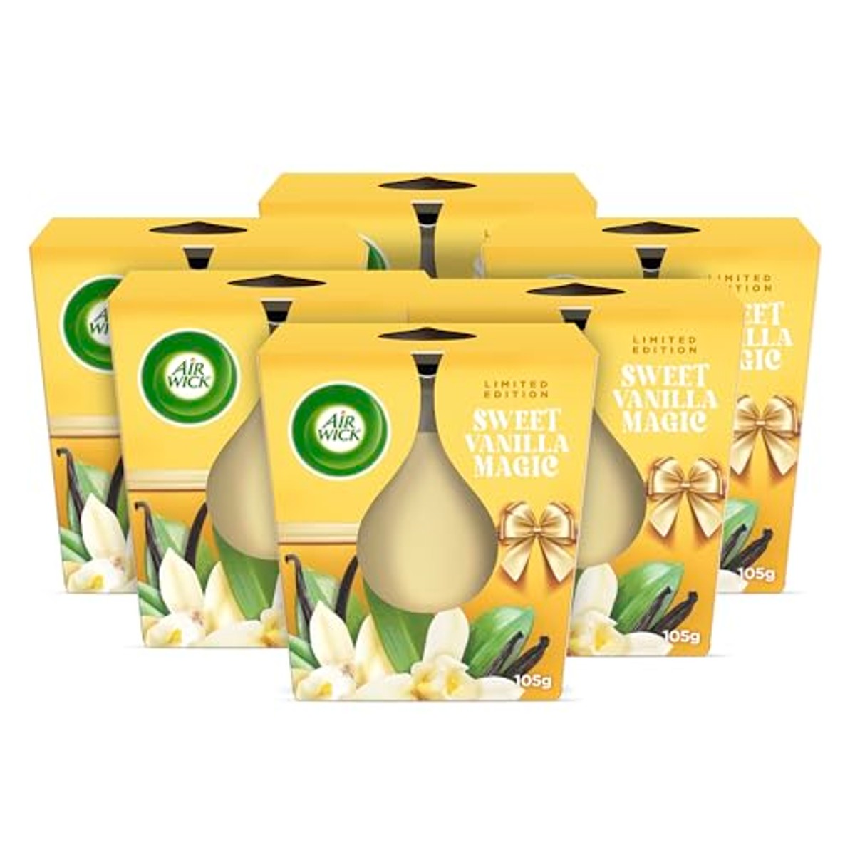 Air Wick Feel-good geurkaars Sweet Vanilla Magic – Air Wick