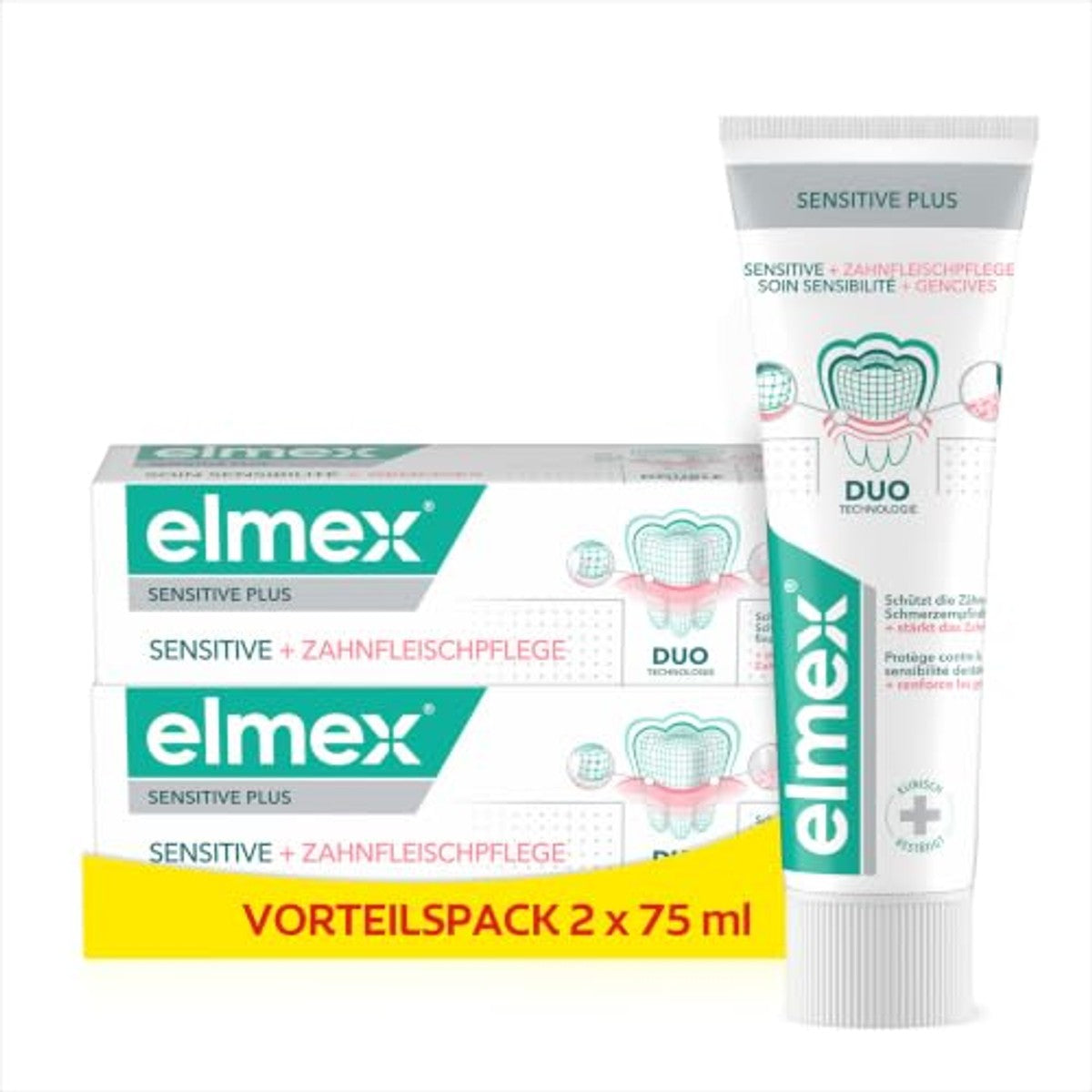 ELMEX Sensitive Plus Tandvleesverzorging 75ml – ELMEX