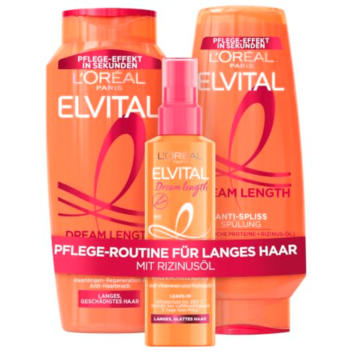 L'Oréal Paris Elvital Dream Length Set 6 x 700 ml - Voordeelverpakking