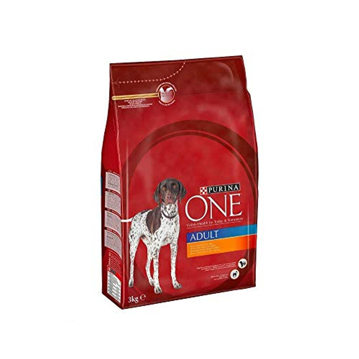 Purina One Traktaties voor volwassenen voor honden met kip en rijst, 4 verpakkingen à 3 kg – PURINA ONE