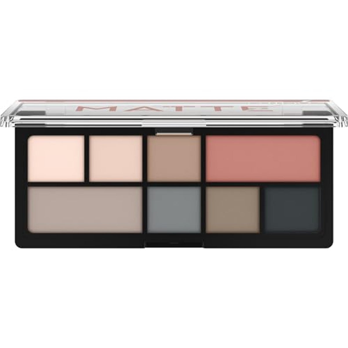 Catrice Cosmetics The Dusty Matte oogschaduwpalet grijs 9 g - 3-pack
