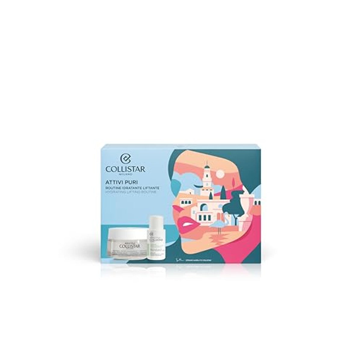 Collistar Attivi Puri Liftende Hydraterende Verzorgingsroutine 50 ml + 15 ml