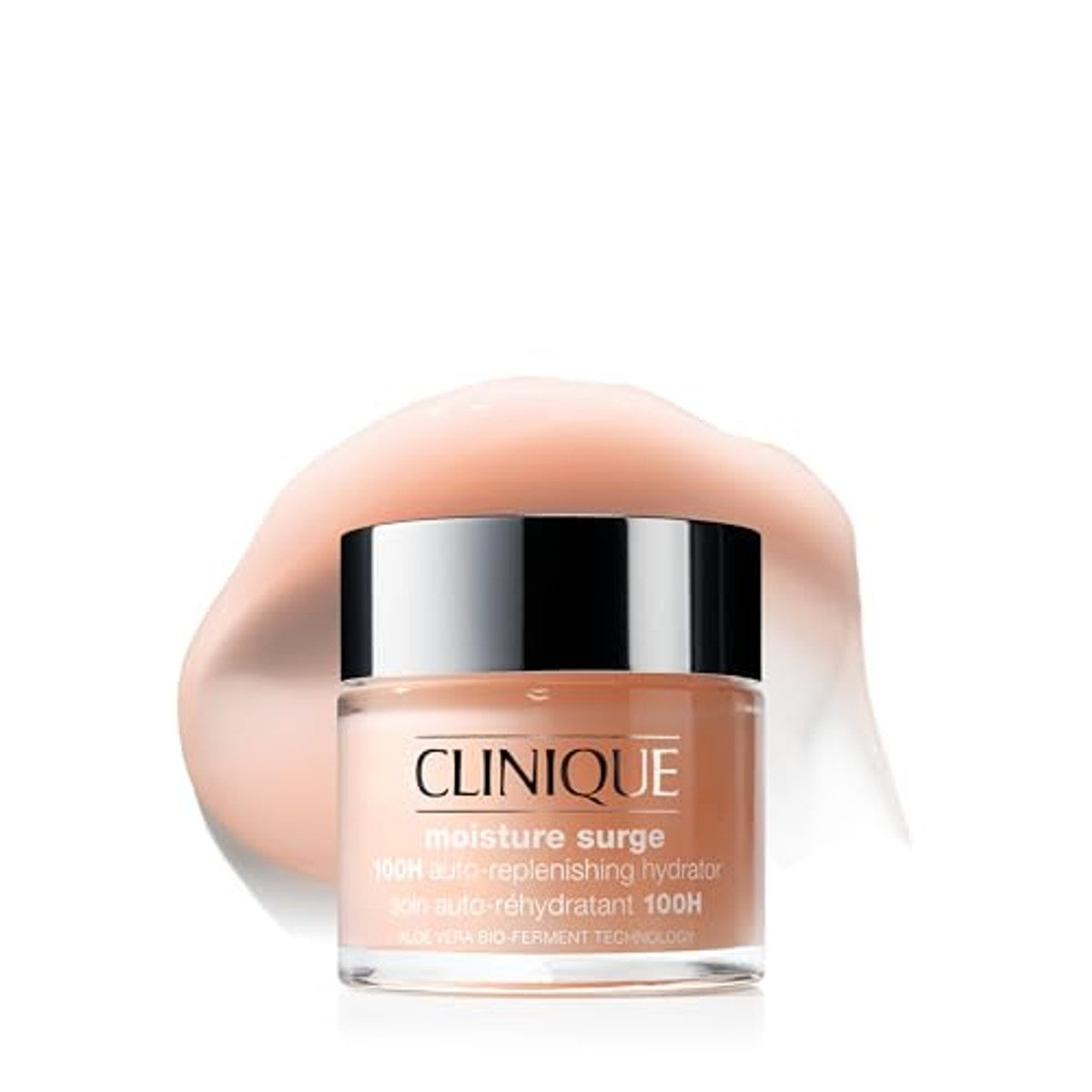 Clinique Moisture Surge 100H Auto-Replenishing Hydrator | Ölfreie Feuchtigkeitspflege mit Hyaluronsäure & Aloe Vera Bioferment für alle Hauttypen | Feuchtigkeitsspendend und -bewahrend