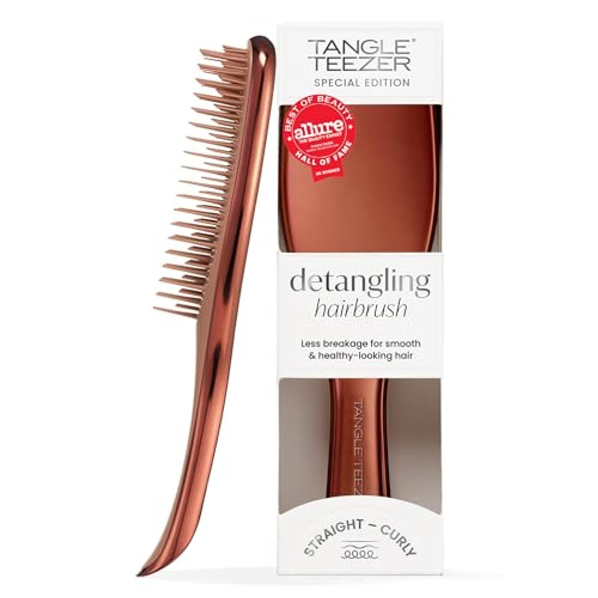 Tangle Teezer Ultimate Detangler Chocoladebrons met Chromen Afwerking - 3-pack