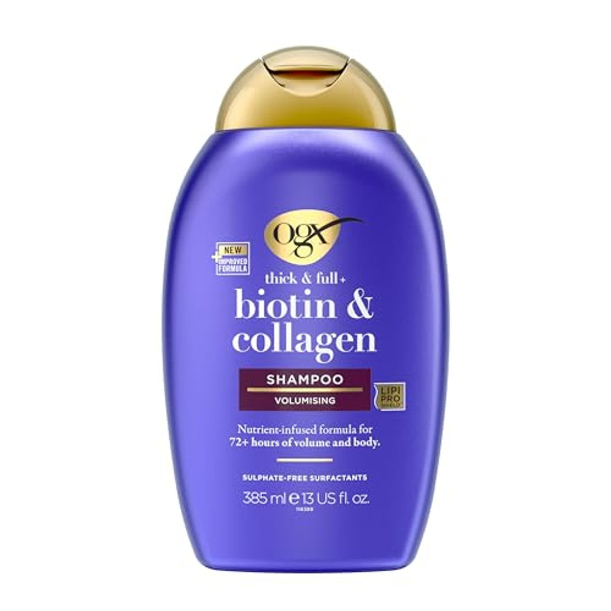 OGX Thick & Full Biotine & Collageen Shampoo 385 ml - 6 stuks