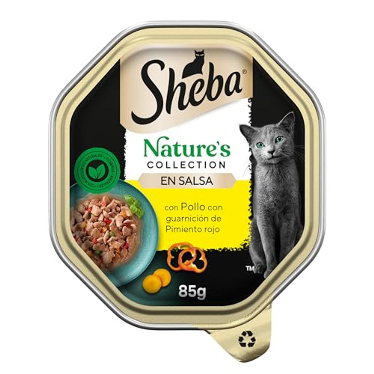 Sheba Nature Collection natvoer kattenvoer kip 22 x 85 g - 6-pack