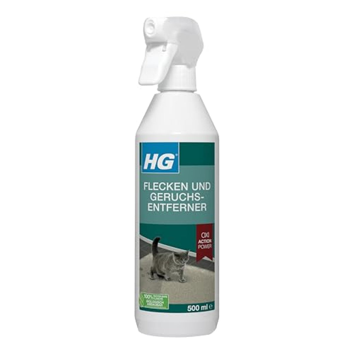 HG Vlek- en geurverwijderaar voor katten 500 ml – HG