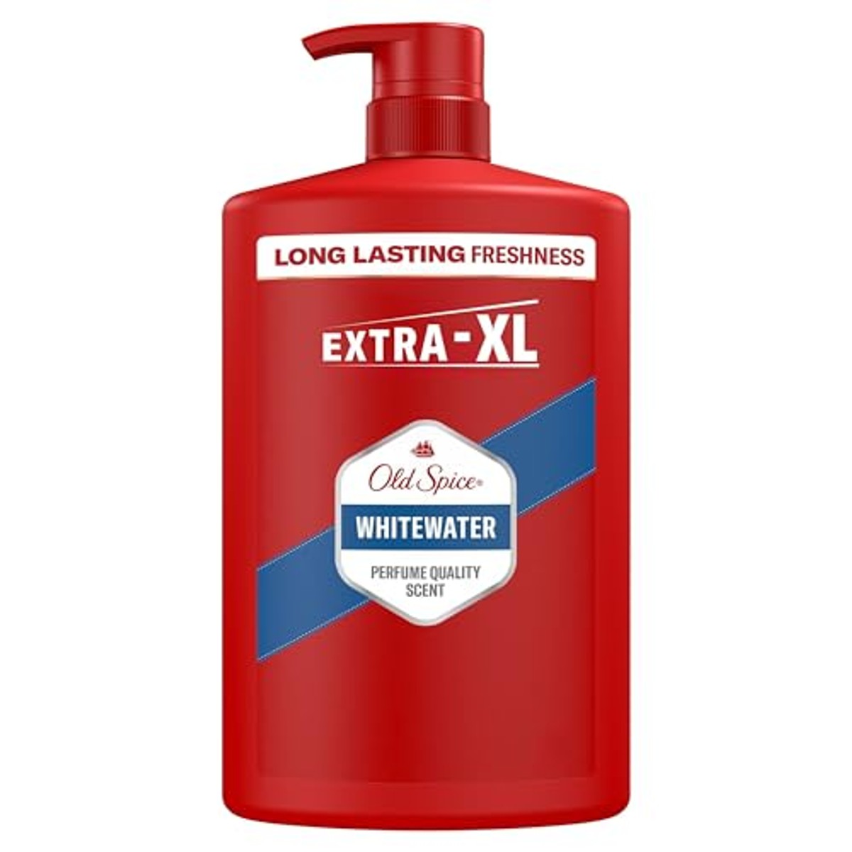 Old Spice Whitewater 3-in-1 Shampoo Haar, Gezicht & Lichaam 3 x 1000 ml - Voordeelverpakking
