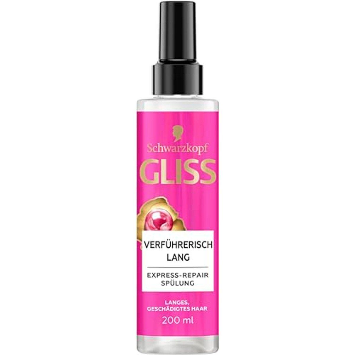Gliss Express-Repair Conditioner Verleidelijk Lang 6 x 200 ml - Voordeelverpakking