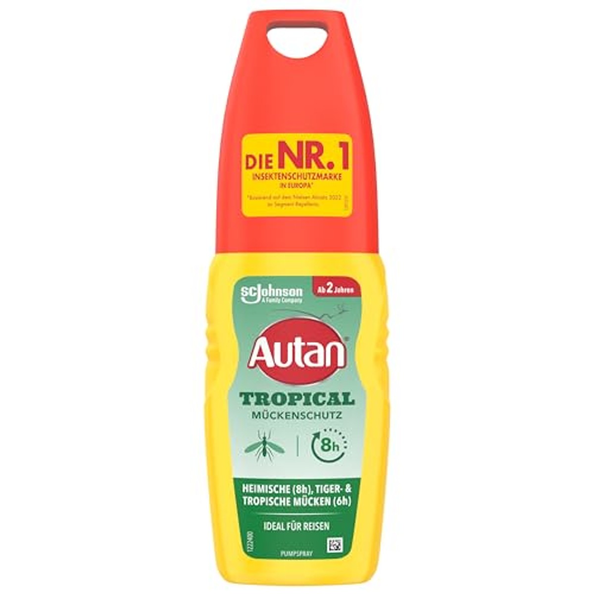 Autan Tropical Pompspray 3 x 100 ml - Voordeelverpakking
