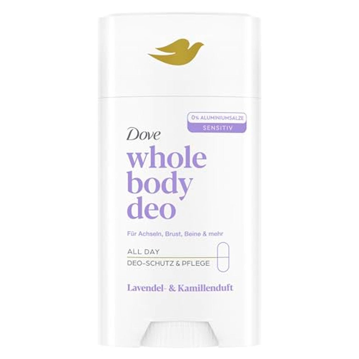 Dove Whole Body Deostick lavendel & kamille 6 x 75 ml - Voordeelverpakking