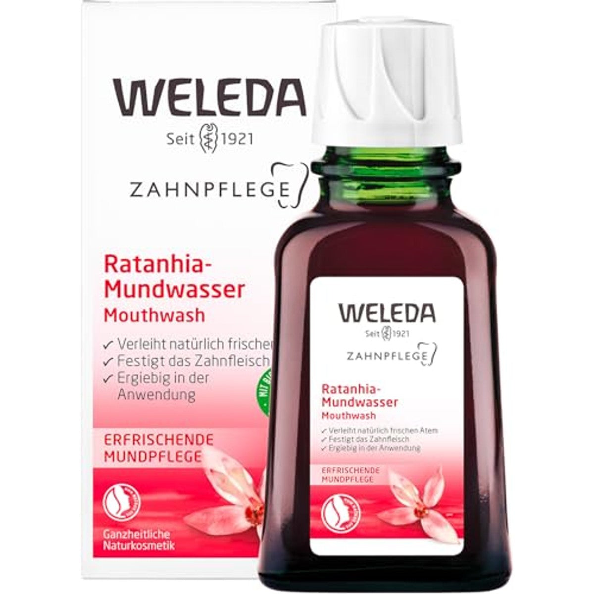 Weleda Bio Ratanhia Mondwater Concentraat 50 ml - 6-pack