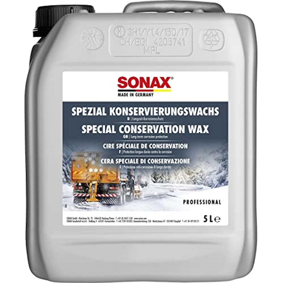 SONAX Speciale conserveringswas 6 x 5 liter - Voordeelverpakking