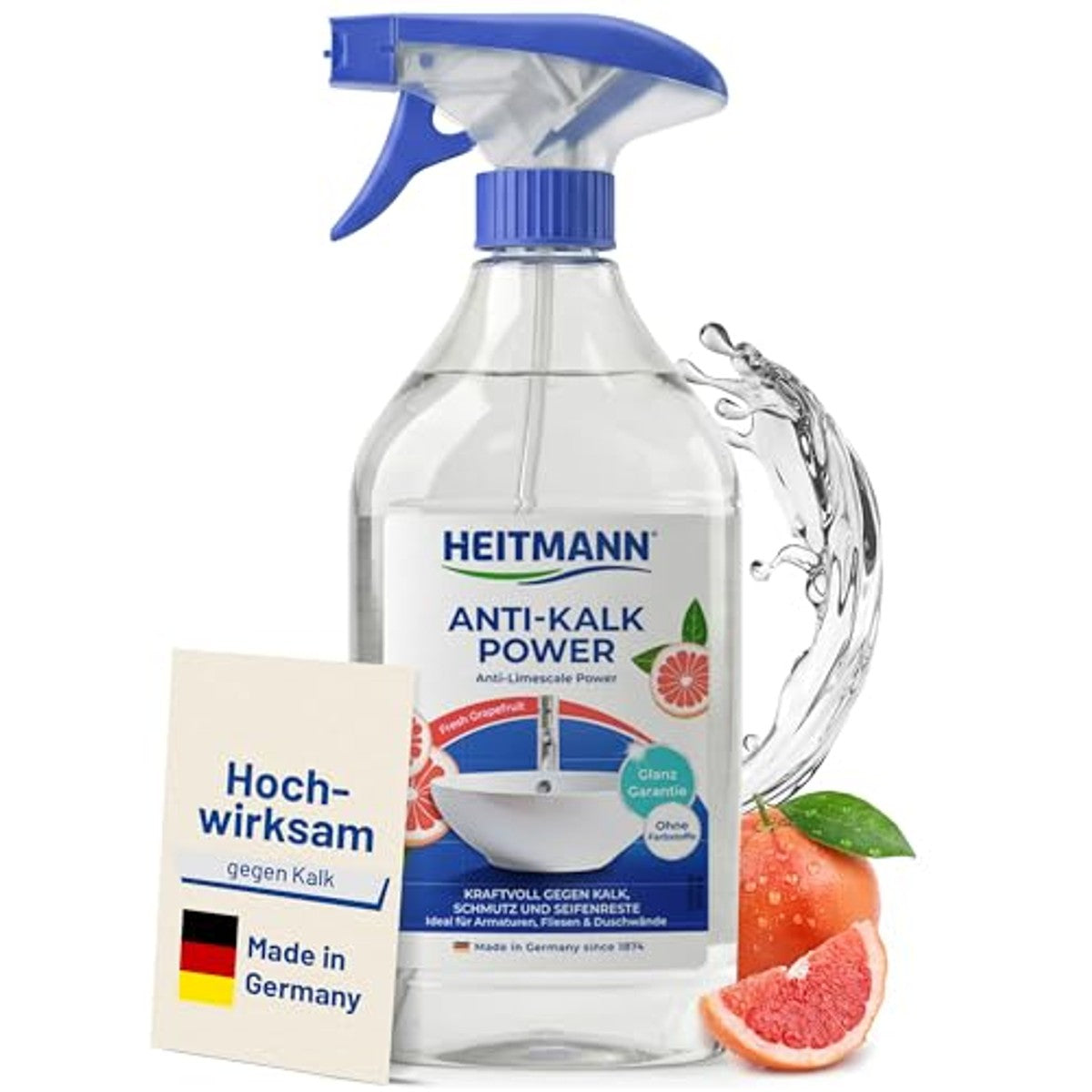 HEITMANN Anti-kalk power 3 x 500 ml - Voordeelverpakking