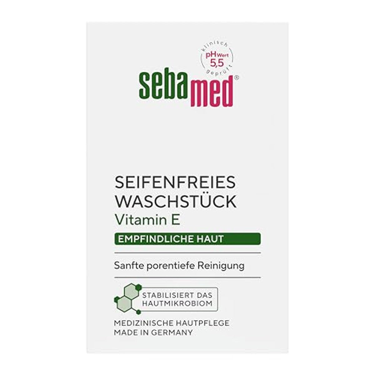Sebamed Zeepvrij wasstuk 6 x 50 g - Voordeelverpakking