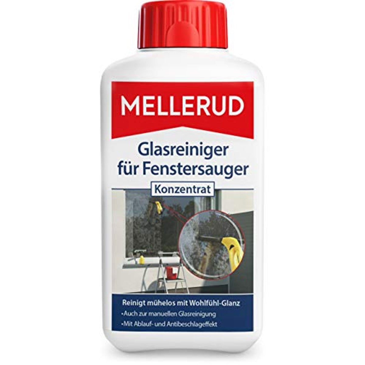 Mellerud Glasreiniger voor raamzuiger concentraat 0,5 l – Mellerud