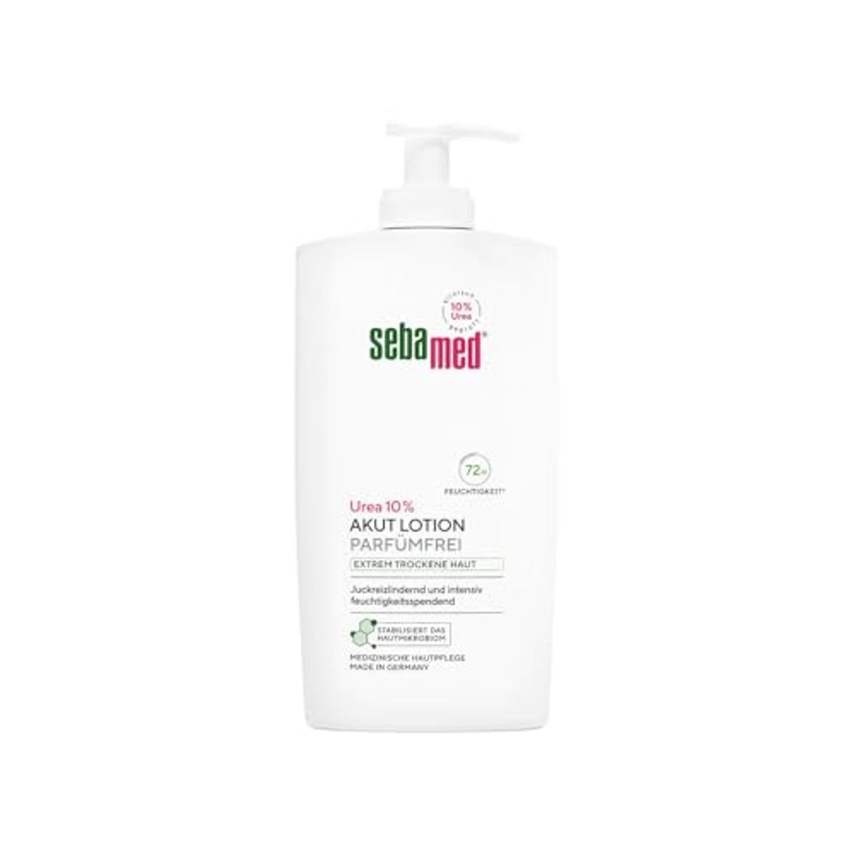 Sebamed Urea 10% acute lotion parfumvrij 6 x 400 ml - Voordeelverpakking