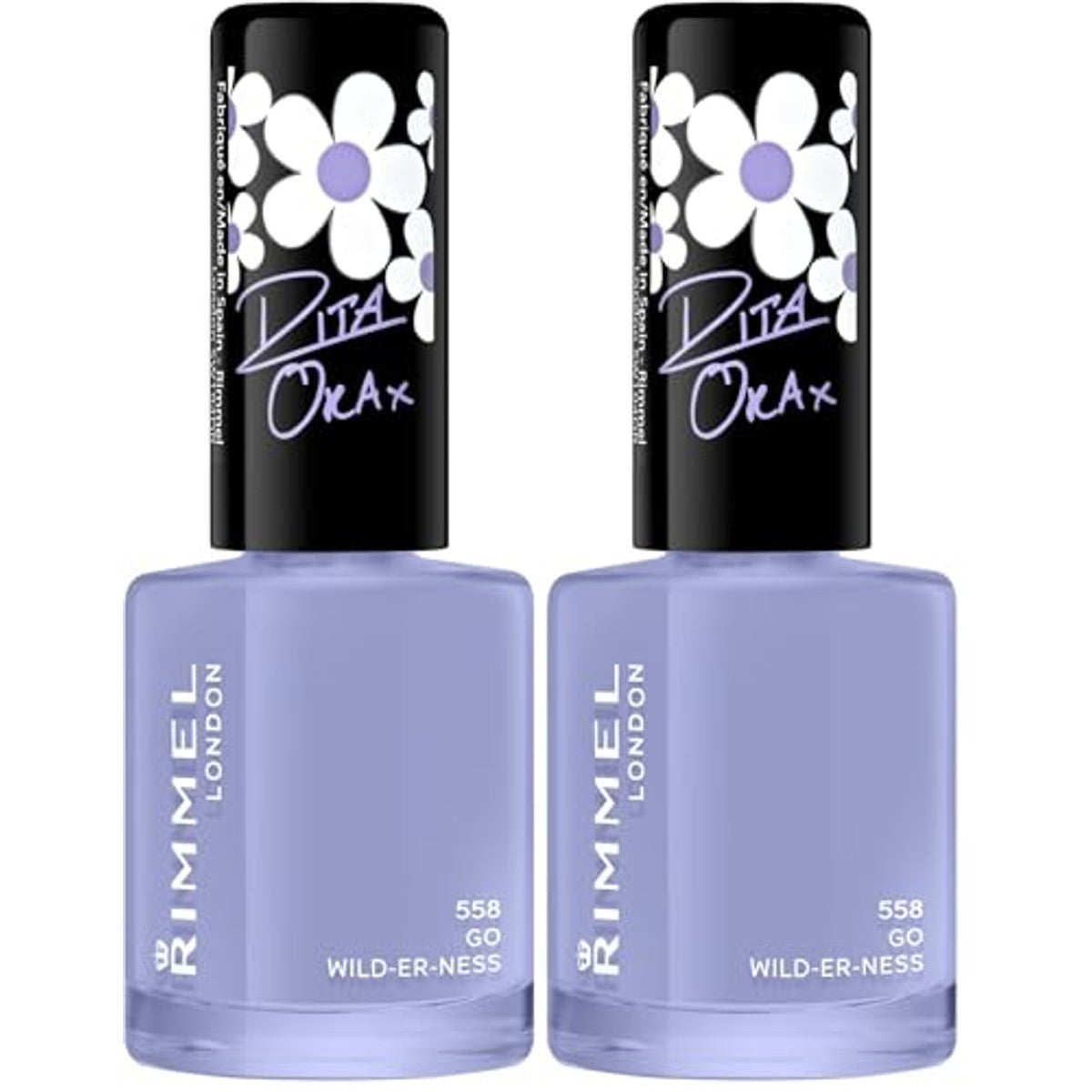 Rimmel London 60 Seconds Super Shine 558, 8 ml verpakking van 2 - 3 stuks