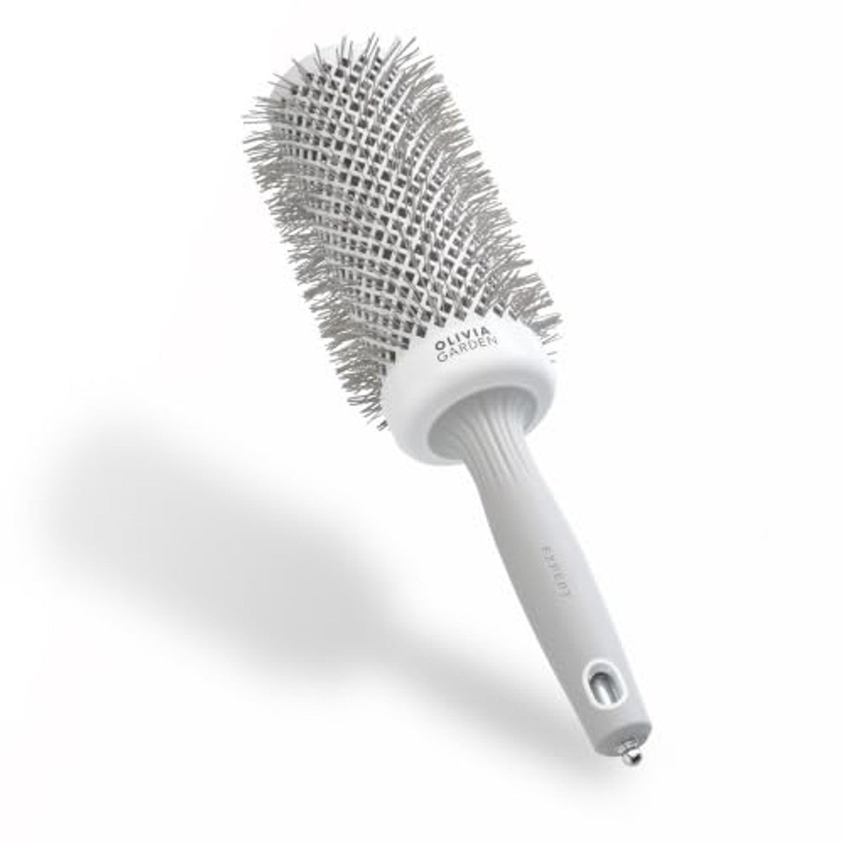 Olivia Garden Expert Blowout Speed Ronde Borstel, 55 mm - Wit & Grijs - 6-pack