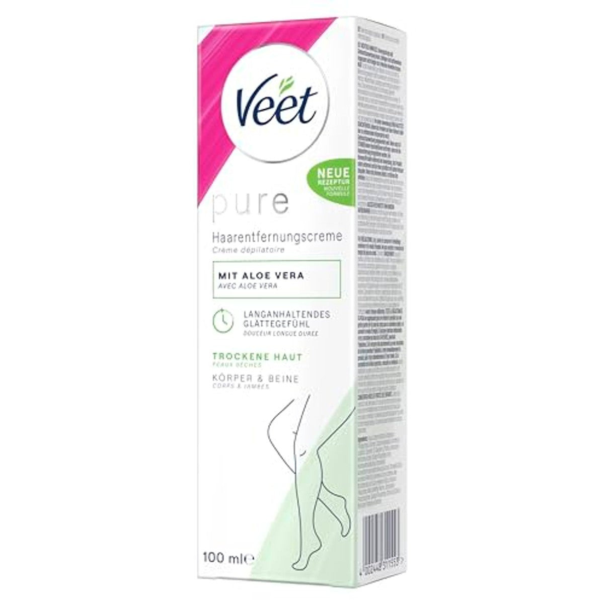 Veet Pure ontharingscrème droge huid 6 x 100 ml - Voordeelverpakking