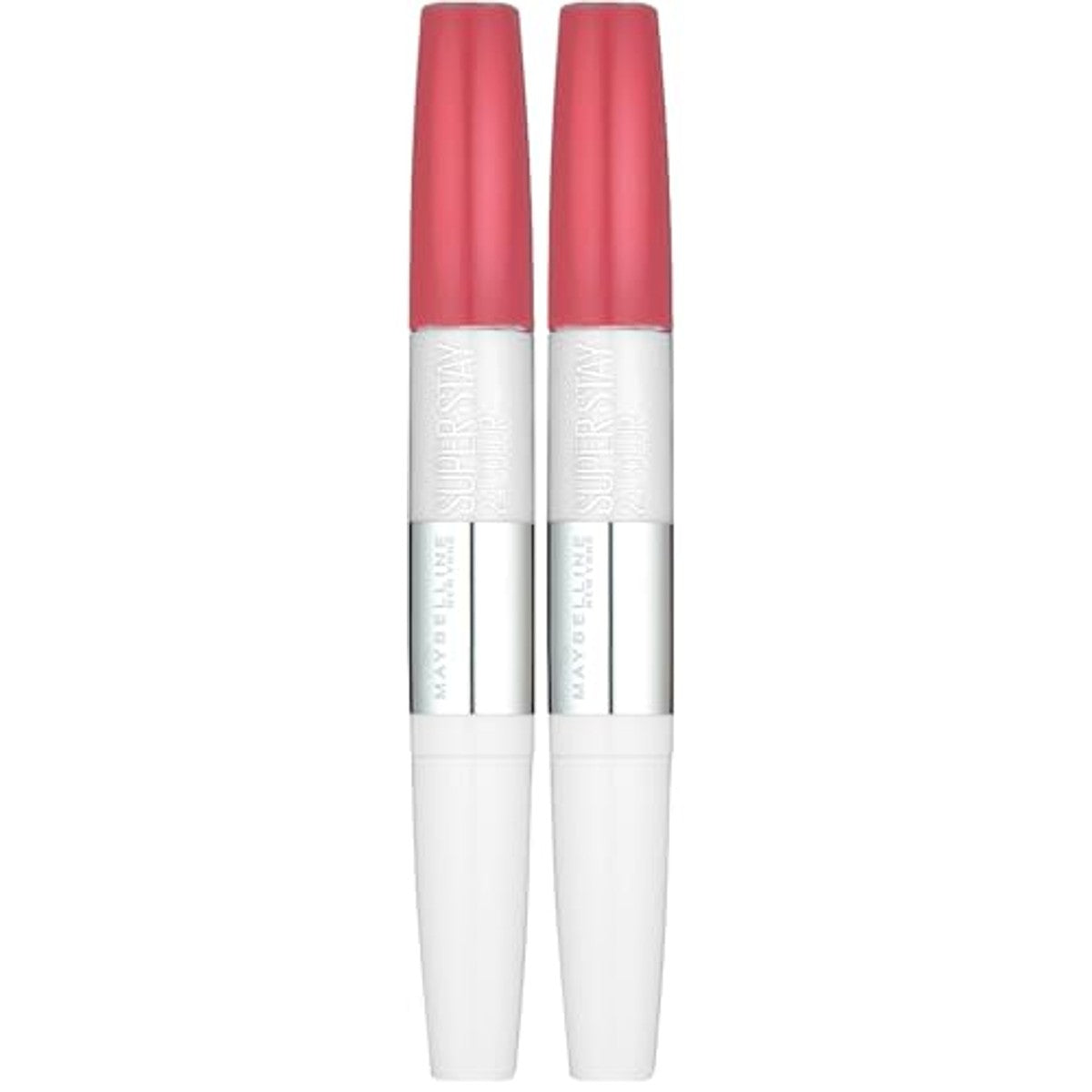 Maybelline New York Lippenstift, Super Stay 24H, vloeibaar en duurzaam, nr. 185 Rose Dust, 5 g (verpakking van 2) – MAYBELLINE