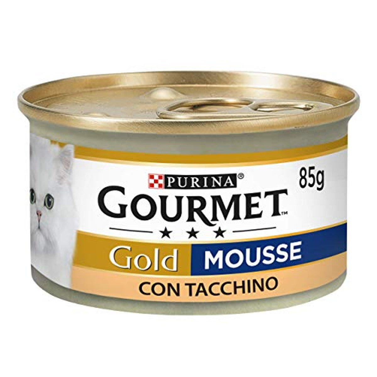 Gourmet Gold natvoer kattenvoer kalkoen 24 x 85 g - 6-pack