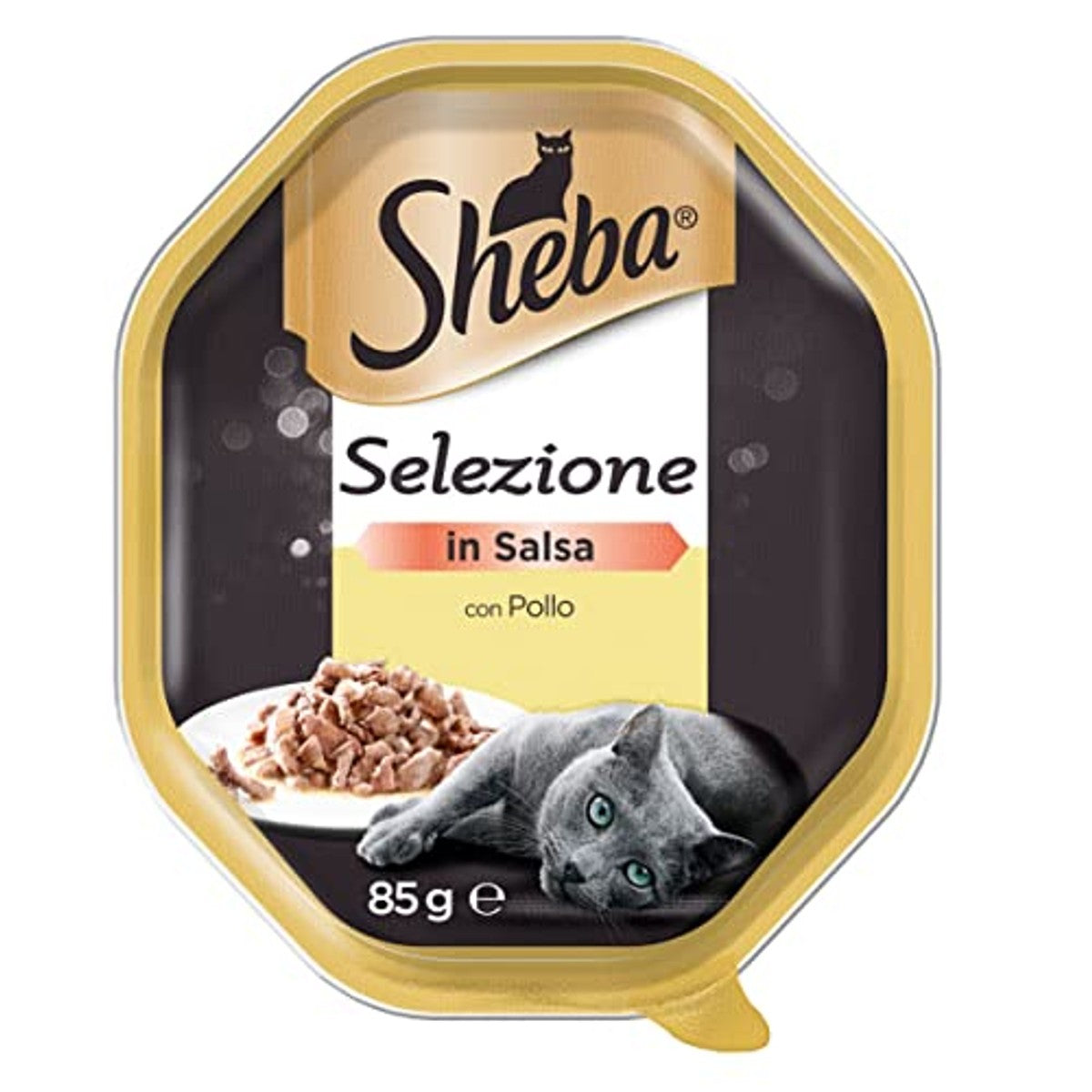 Sheba Selectie in Saus natvoer kattenvoer Kip 22 x 85 g - 3-pack