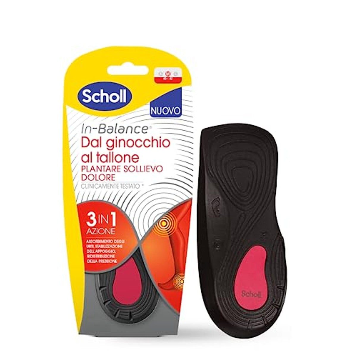 Dr. Scholl's In-Balance Everyday inlegzolen M (40-42) - 3-pack