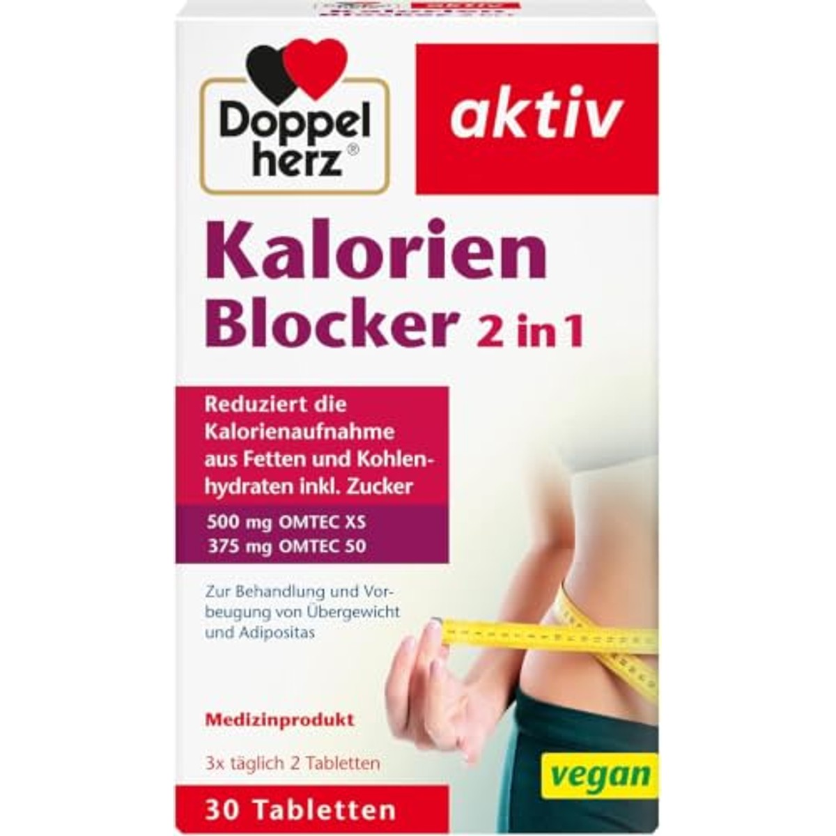 Doppelherz Calorieblocker 2-in-1 30 Tabletten - 3-pack