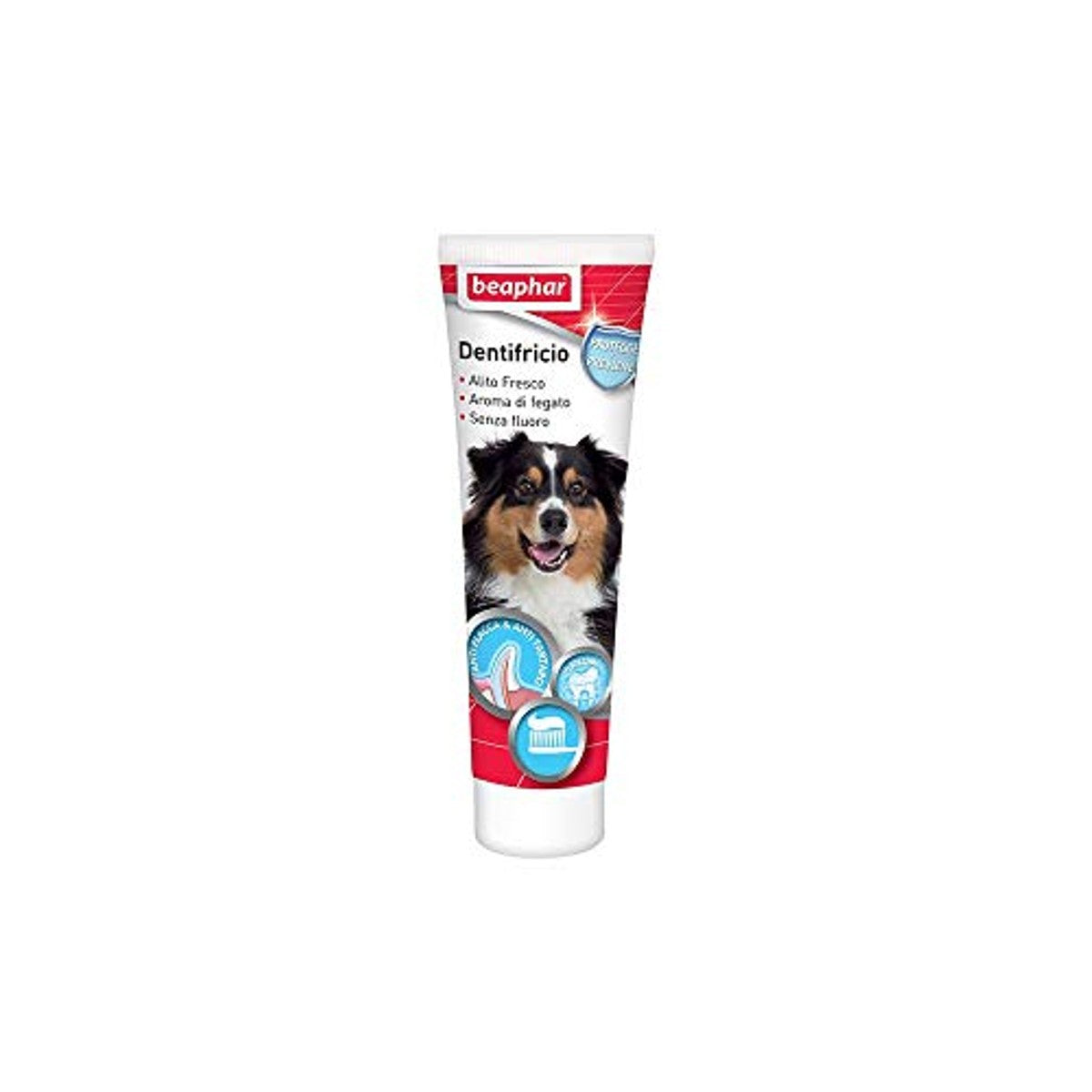 Beaphar Tandpasta voor honden met levergeur, 100 g - 6-pack – foto 2