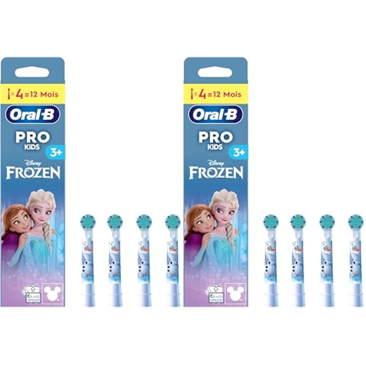 Oral-B Kids 3+ Disney Die Eiskönigin opzetborstels 4 stuks – Oral-B