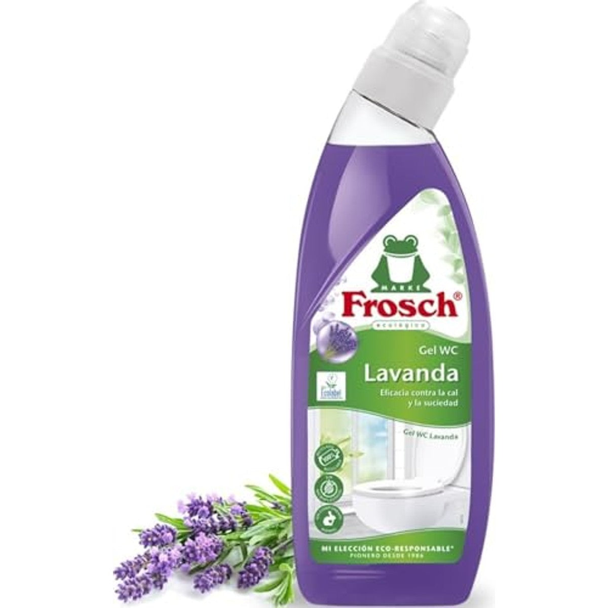 Frosch Ecologische WC-gel Lavendel 6 x 750 ml - Voordeelverpakking
