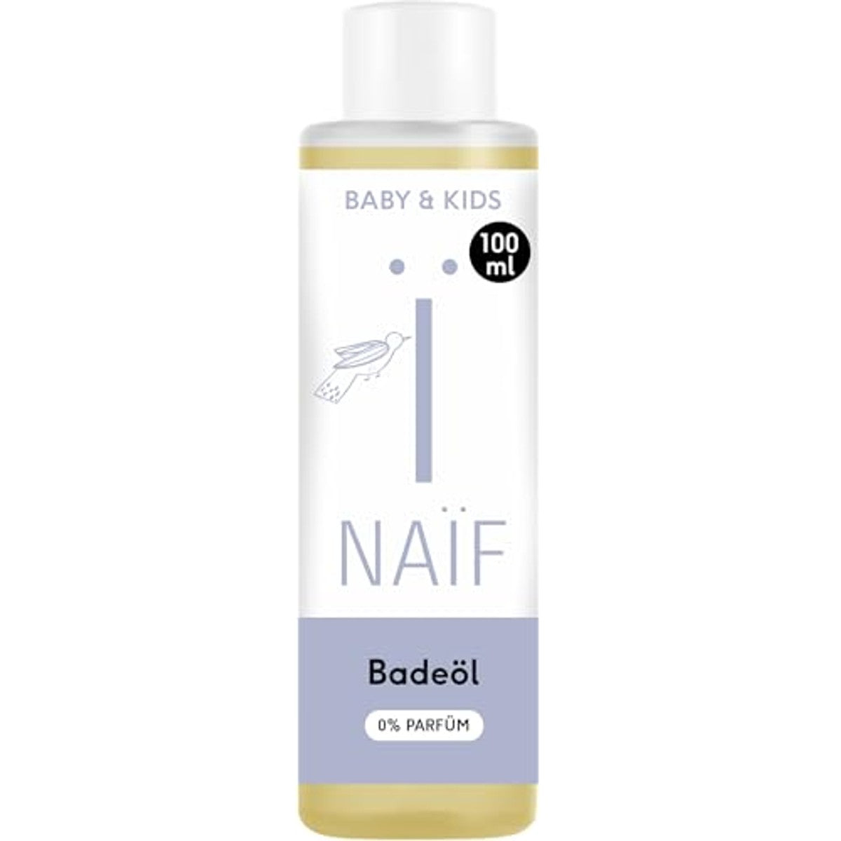 Naïf Milde Badolie 0% Parfum Baby & Kind 6 x 100 ml - Voordeelverpakking