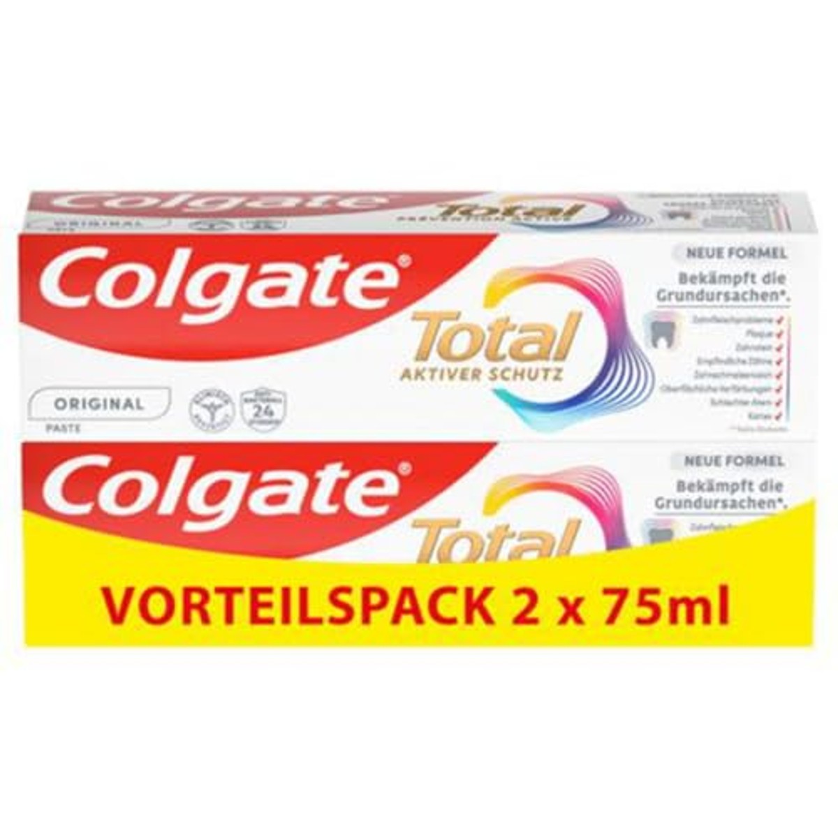 Colgate Total Original Tandpasta 2 x 75 ml – Colgate